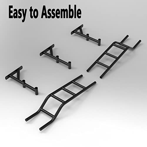 Wall Mounted Pull Up Bar, Heavy Duty Steel Climbing Frame/Parallel Bars/Horizontal Bars, Home Gym Strength Training Fitness bar, Load 300kg