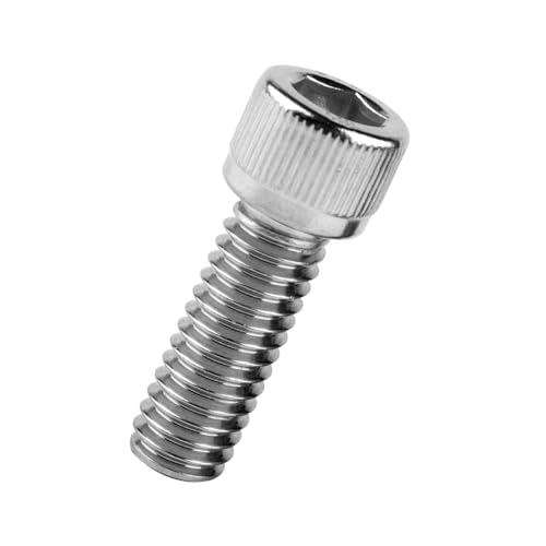 1/4-20 x 3/4" Socket Head Cap Screws Allen Hex Bolts, 304 Stainless Steel 18-8, UNC Fully Machine Thread, 25Pcs Silver - color: Silver, size: 1/4-20 x 3/4" (25PCS)