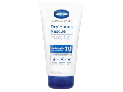 Vaseline Clinical Care™, Dry Hands Rescue, Fragrance Free, 5.1 fl oz (150 ml)