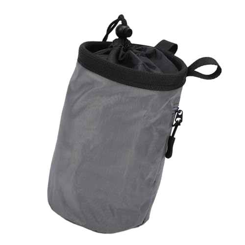 Yunseity Climbing Chalk Bag, Athletic Chalk Pouch with Large Capacity, Adjustable Waist Belt Gym Bag for Rock Climbing, Gymnastics, Weightlifting, Fitness