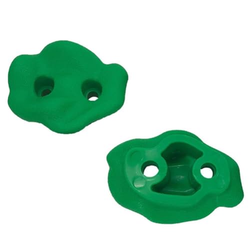JEOZBM Rock Climbing Holds, 10Pcs Kids Climbing Stones Kit with 20 Swing Fasteners, Rock Wall Climbing Kit for Outdoor Indoor Home Playground