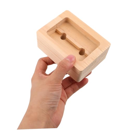 ABOOFAN 2pcs Portable Wooden Rock Climbing Hangboard for Finger Strength Training with Simulated Grip Design, Climbing Board for Doorway Use in Outdoor Fitness Routines
