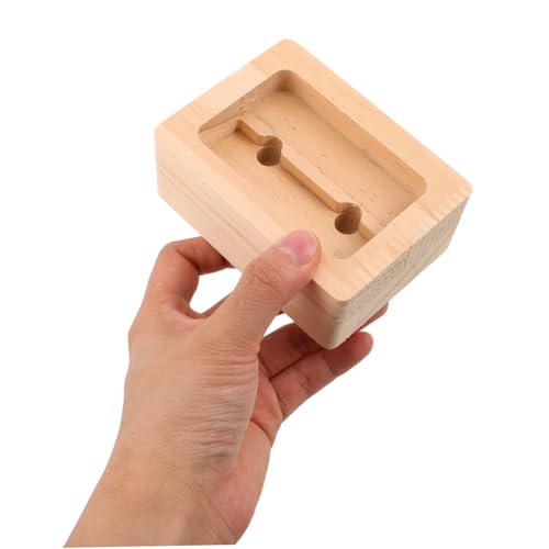 Veemoon 2pcs Portable Wooden Hangboard Rock Climbing Fingerboard for Climbers Climbing Training Equipment Indoor and Outdoor Bouldering Grip Strength