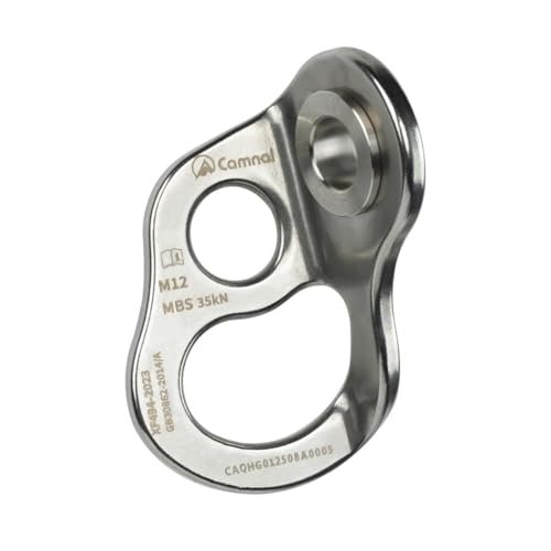 Climbing Bolt Hanger Stainless Rock Climbing Fixed Attachment Compact Rotating Design Suitable for Home Gym Outdoor