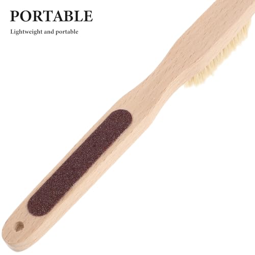2pcs Bouldering Climbing Brush: Outdoor Bouldering Cleaning Brush with Handle - Rock Climbing Shoes Cleaner for Mountaineering Gear