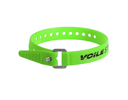 Voile Straps - 15" Aluminum Buckle Green - color: Green