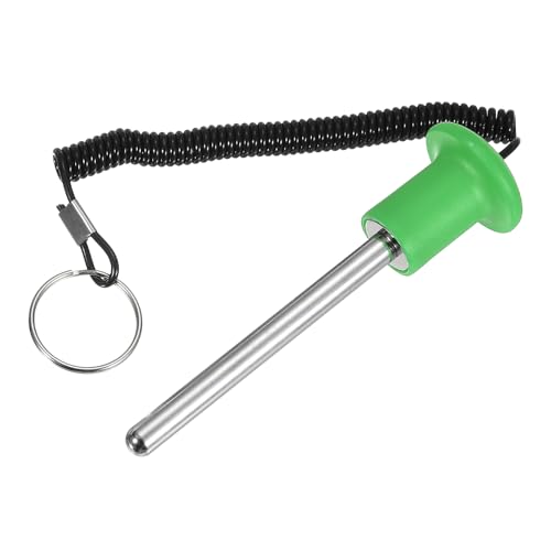 Gym Pin Weight Stack Pin Strength Training Lifting Equipment Replacement with Pull Rope Fitting for Club - color: Green, size: 0.4 x 4.1 Inch
