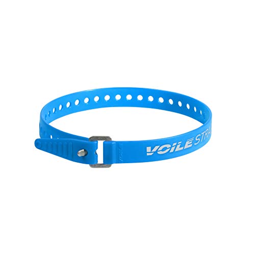 Voile Straps - 20" Aluminum Buckle Cyan - color: Cyan