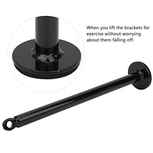 GOTOTOP Loading Pin, Stainless Steel Weight Plate Holder for Grip Training, 20mm or 48mm Tube, Bottom Support Frame, Forearm Finger Arm Workout for Home Gym Users - size: 20 diameter*320mm