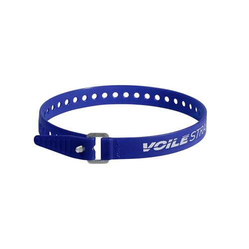 Voile Straps - 20" Aluminum Buckle Blue - color: Blue