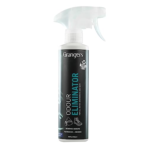 Grangers Footwear and Sports Equipment Odor Eliminator, 275ml Spray Bottle