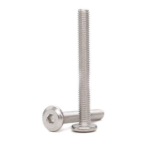 10pcs M6 x 45mm Rivet Countersunk Socket Cap Bolts Screws Connecting 304 Stainless Steel - size: 10pcs M6 x 45mm