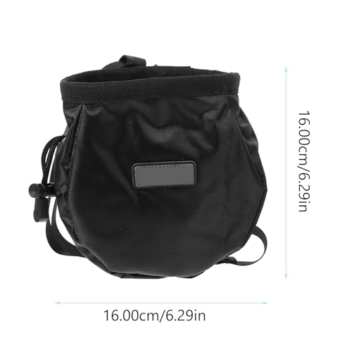 Baluue Waterproof Chalk Bag with Non-Slip Oxford Cloth and Polar Fleece Material, Large Capacity Outdoor Weight Bag for Rock Climbing and Bouldering for Gymnastics Training and Climbing