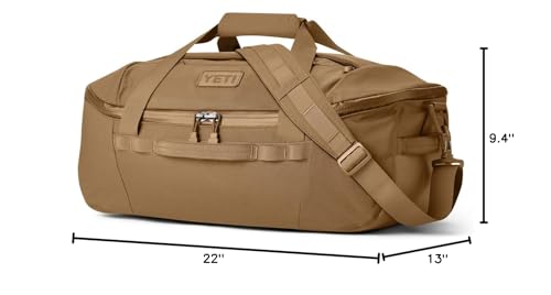 YETI Crossroads Duffel Bag - color: Alpine Brown, size: 40L