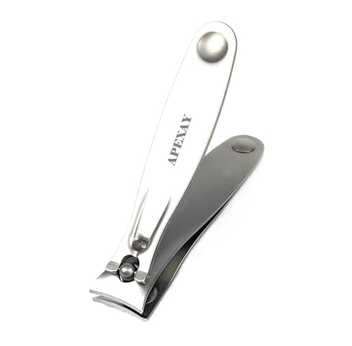 Made in Solingen, Germany - APEXAY Premium Professional Nail Clipper for Men & Women, Ultra Sharp Heavy Duty Surgical Stainless Steel, Maximum Durability (Small) - size: Small