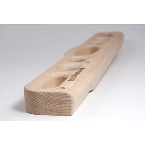 SimpleBoard | Wooden Climbing Hangboard Fingerboard | Compact Hangboard for Grip and Finger Strength