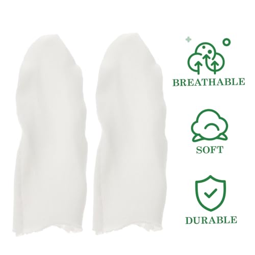 Finger Picking Prevention 200pcs Cotton Finger Caps Fabric Protective Cover