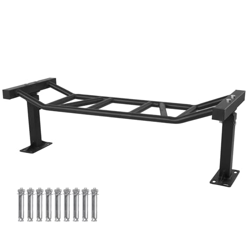 47 Inch Ceiling Mount Pull Up Bar Adjustable Height&Supports To 600 Lbs Upper Body Fitness Workout Bar for Home Gym Workout Strength Training Equipment