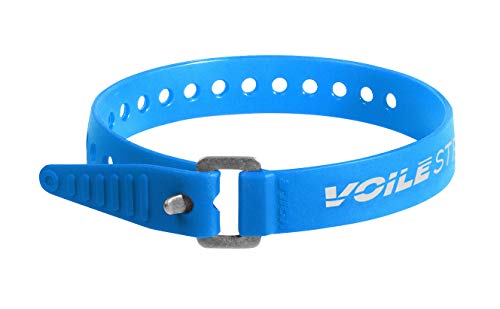 Voile Straps - 15" Aluminum Buckle Cyan - color: Cyan