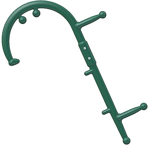 KEINE MARKE Trigger Point Massage Tool Body Deep Tissue Handheld Back, Neck, Shoulder, Leg and Feet Massager Rod, Muscle Release Tool Self Massage Hook Cane for Women & Men - color: Green