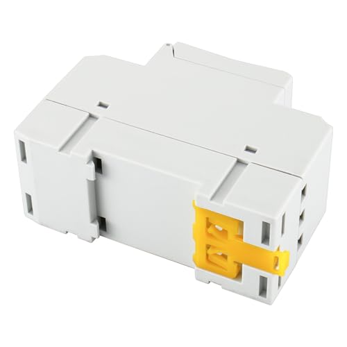 BAOMAIN THC15A AC 110V Digital Programmable Timer Switch,16A Weekly Relay | AC 110V Power Input with 16A Max Switch Capacity,Up To 240VAC,Supports 28 Weekly Settings. Din Rail Mount