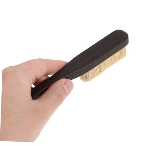 KESYOO Rock Climbing Chalk Brush Boar Hair Bristles Ergonomic Wood Handle Efficient Chalk and Dirt Removal Natural Rock Holds Lengthy Climbs