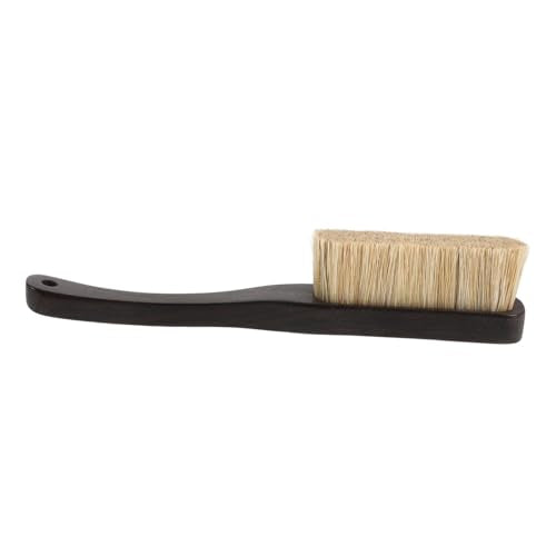Homoyoyo Outdoor Climbing Chalk Brush with Natural Boar Hair Bristles and Wood Handle for Cleaning Rock Holds and Natural Rock, Quick Drying and Sturdy Tool for Professional Climbers