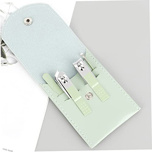 GALPADA 3Set Portable Nail Clipper Set with Lightweight Travel Bag Professional Manicure Tools for Home Travel Camping Ergonomic Design for Easy Nail Care