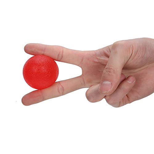 5pcs Grip Strength Trainer, Silicone Hand Exercise Grip Ball Finger Exerciser Stress Balls for Adults Forearm Strengthener for Men, Women & Seniors