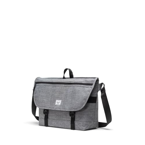 Herschel Supply Co. Cove Messenger - color: Raven Crosshatch, size: One Size