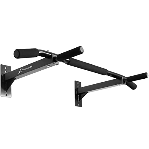 ProsourceFit Pull Up Bar for Multi Use Fitness & Home Gym Exercise - style: Wall Mount
