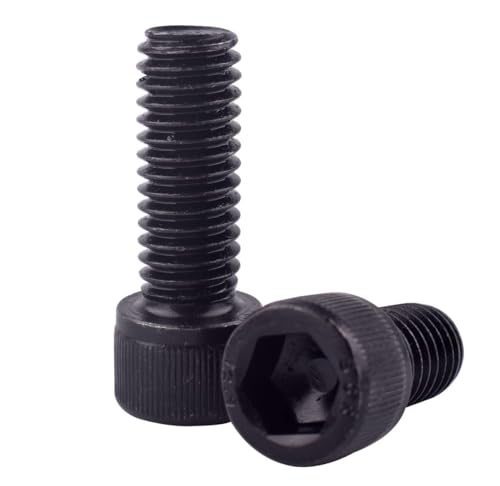 10Pcs 5/16-18 x 5/8" Socket Head Cap Screws Bolts, 12.9 Grade Alloy Steel Black Oxide Finish, Allen Hex Drive, UNC Coarse Full Thread - size: 5/16-18 x 5/8" (10PCS)