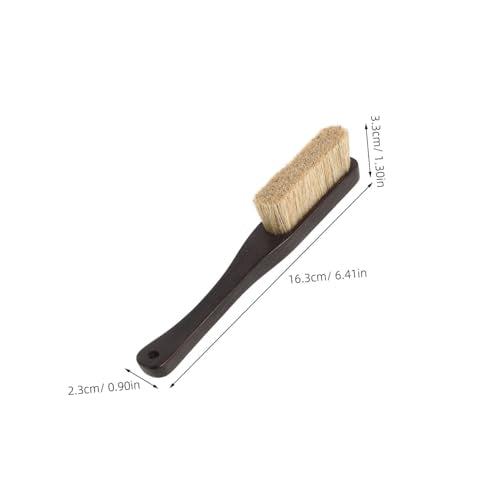 Climbing Chalk Lightweight Design and Wooden Handle Brush with Boar Hair Bristles Efficiently Removes Chalk and Dirt for Rock Holds and Natural Rock Outdoor Workouts