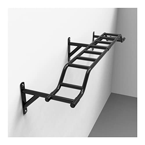 Wall Mounted Pull Up Bar, Heavy Duty Steel Climbing Frame/Parallel Bars/Horizontal Bars, Home Gym Strength Training Fitness bar, Load 300kg