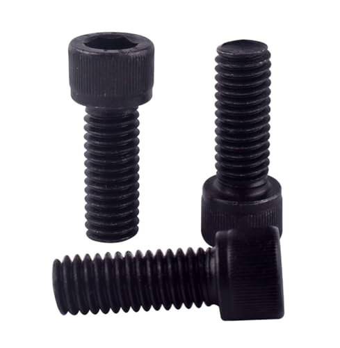 20Pcs 1/4-20 x 1-1/4" Socket Head Cap Screws Bolts, 12.9 Grade Alloy Steel Black Oxide Finish, Allen Hex Drive, UNC Coarse Full Thread - size: 1/4-20 x 1-1/4" (20PCS)