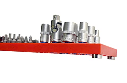 Ascend Tools Magnetic Feet - Accessory for Organizer Genie Pegboards to Hold Pegboard on Metal Surface (for Example, Metal Drawers) - style: Magnetic Feet (hold pegboards on metal drawer or metal wall)