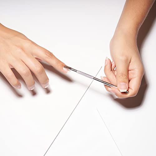 Tweezerman Glass Manicure Set-Clipper, Cuticle Pusher, Glass File, Buffer - style: MANICURE SET