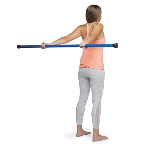 OPTP Booyah Stik by Bob & Brad – Balance & Mobility Tool, Made in the USA | Yoga stick for stretching, walking & exercise, physical therapy, Pilates, balance & mobility training, with Exercise Guide