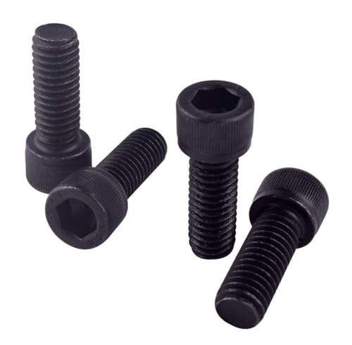 10Pcs 5/16-18 x 3/4" Socket Head Cap Screws Bolts, 12.9 Grade Alloy Steel Black Oxide Finish, Allen Hex Drive, UNC Coarse Full Thread - size: 5/16-18 x 3/4" (10PCS)