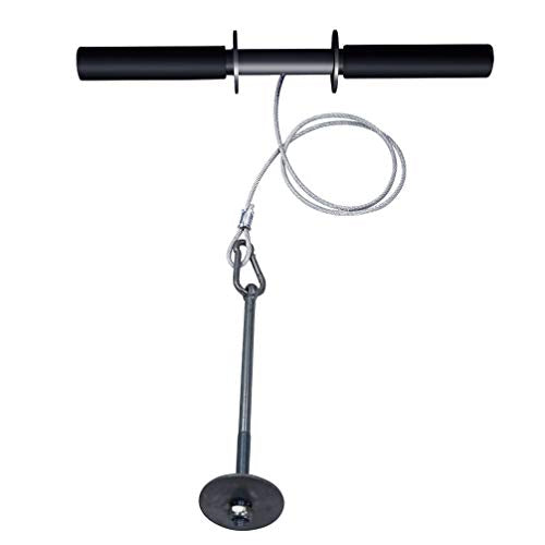 Luwint Wrist and Forearm Roller Blaster, Steel Rope Fitness Arm Exerciser Wrist Trainer Home Gym Accessories