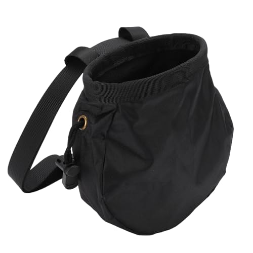 Chalk Bag, Oxford Cloth Climbing Chalk Bag with Soft Fleece Lining Adjustable Drawstring Closure for Rock Climbing Bouldering Gymnastics