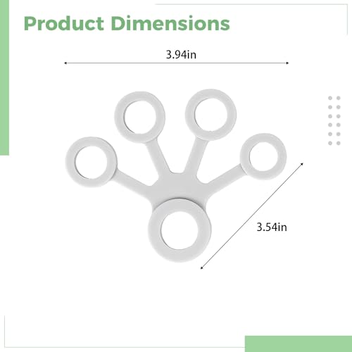4 Pcs Silicone Finger Bands, Soft Hand Stretcher, Finger Exercise