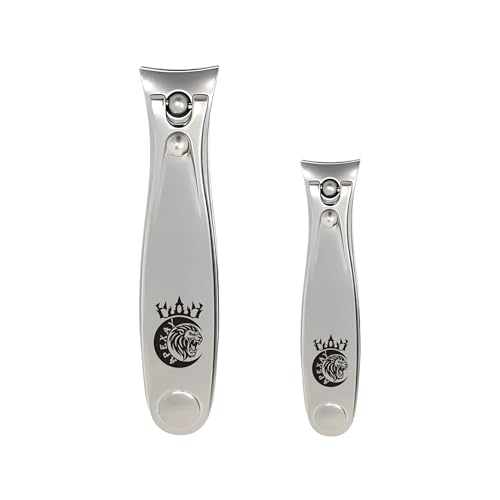 Made in Solingen, Germany - APEXAY Premium Professional Nail Clipper for Men & Women, Ultra Sharp Heavy Duty Surgical Stainless Steel, Maximum Durability (Large + Small) - size: Large + Small