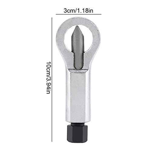 Nut Remover Tools, Nut Splitter Made of Steel, Nut Removing Splitting Tool For Safely Remove Corroded or Damaged Nuts without Damaging the Bolts (Buy No. 2 alone)