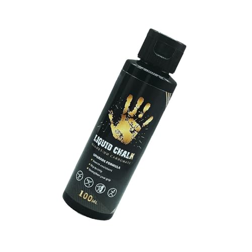 Liquid Chalks Gym Grip Enhancer Quick Drying Long Lasting Gel Body Bouldering Antislip Fluid Easy to Use Grip Enhancer - color: 100ml