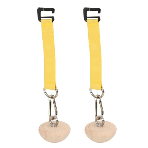 RiToEasysports Pull Up Balls, Comfortable Grip Strength Training Grips 3.74in Diameter for Rock Climbing Fitness Home Gym and Workouts