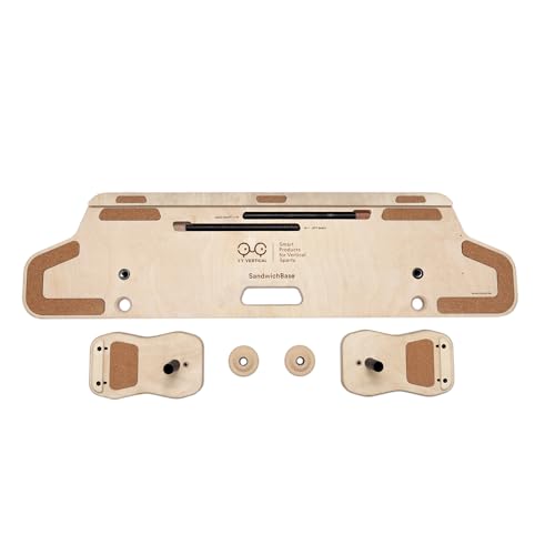 YY Vertical SandwichBase + VerticalBoard One – No-Drill Climbing Hangboard Set for Home Training | Stable, Compact & Easy to Install