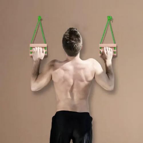 1 Pair Climbing Hangboard Fingerboard for Climbers Jugs Slopers Finger Holds Hang Board Pull Up Board Grip with Smooth Wooden Surface
