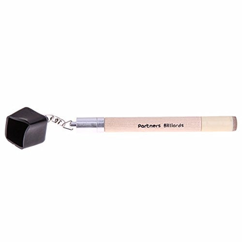 Pool Chalk Holder, 2in1 Cue Pocket Chalker Tip Stick Tool, Billiard Accessories