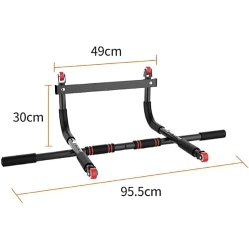 Multifunctional Portable Traction Upper Poles, Indoor Door Frame Exercise Exercise Exercise Fitness Training Device, Maximum Limit of 550 Pounds of Strength Training Upper Pull Rod
